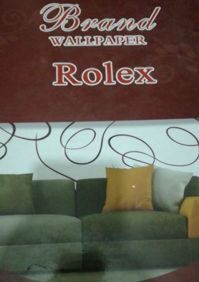 کاغذ دیواری رولکس،کاغذدیواری ROLEX